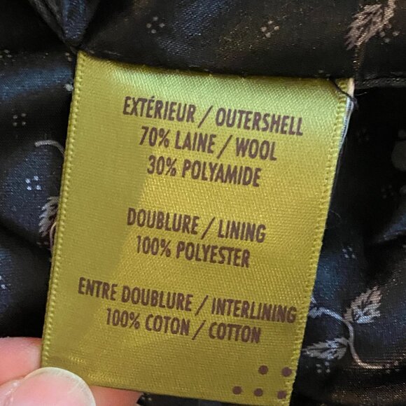 SOIA & KYO Wool Houndstooth Coat - Picture 9 of 11